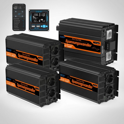 Edecoa inverter 12v 220v onda - edecoa,