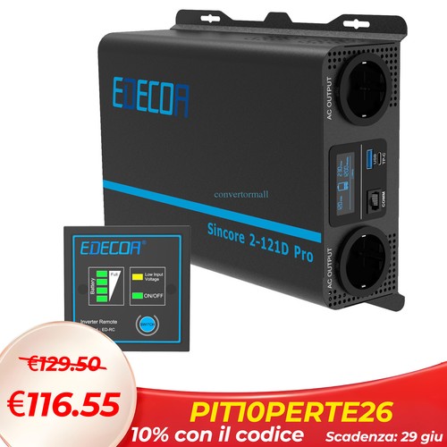 Edecoa inverter 1200w - edecoa,