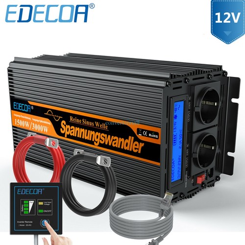 Edecoa convertitore 12v 220v - convertitore,
