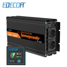 EDECOA Inverter 12V 220V Onda