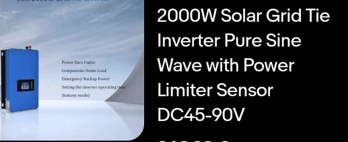 Inverter solare grid tie 2000w - inverter, grid-tie
