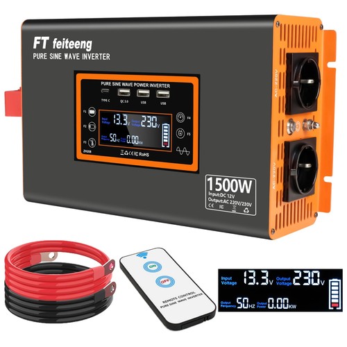 1500w 3000w inverter 12v - 1500w/3000w, 220v