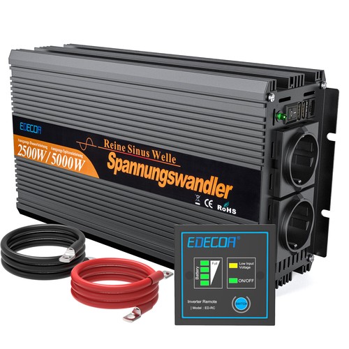 Edecoa inverter 12v 220v onda - edecoa,