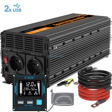 EDECOA Inverter 12V 220V Onda