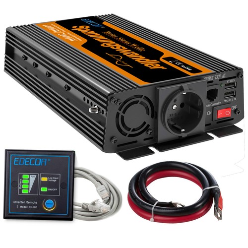 Edecoa inverter 12v 220v - inverter,