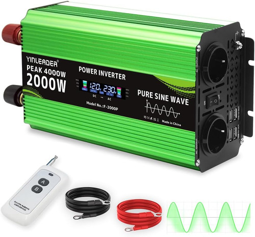 Inverter 2000 4000 onda - 2000, w,