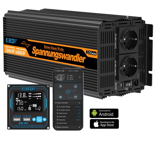 Inverter 12v 220v onda - 220v,