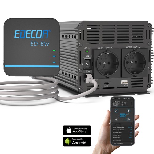 Edecoa inverter 2500w 12v 220v - edecoa,