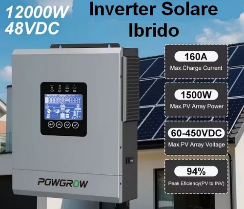 Inverter solare ibrido - inverter, powgrow