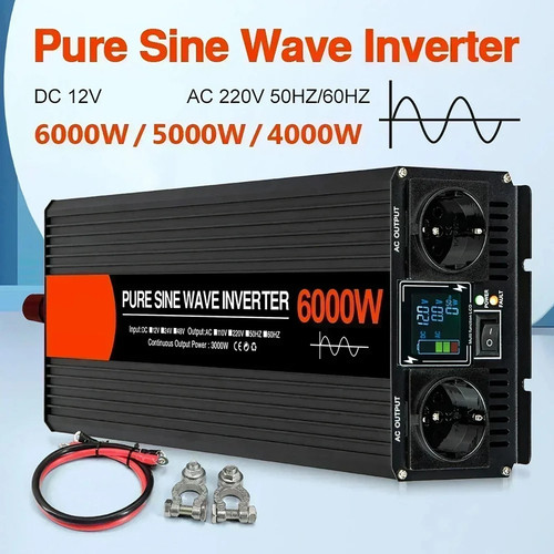 Inverter onda pura 4000w - onda,
