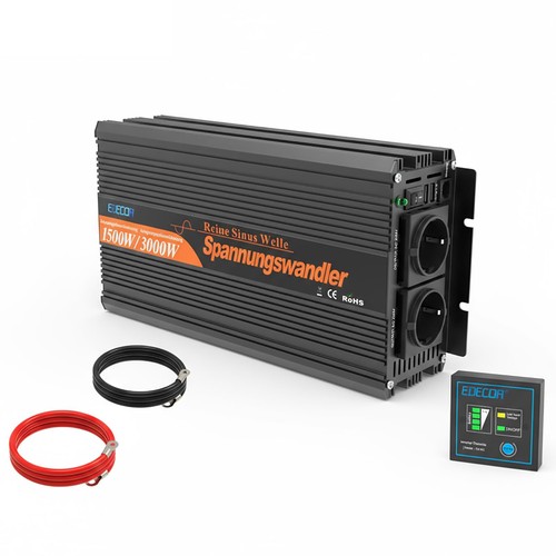 Edecoa inverter onda pura 12v - onda,