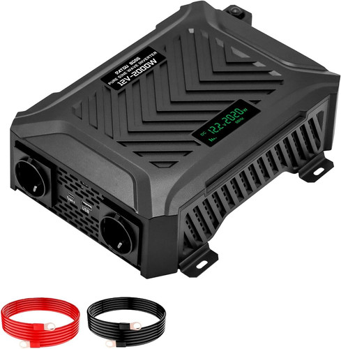 Inverter 12v 220v - 12v, onda
