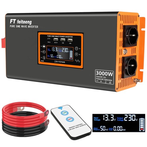 3000w 6000w inverter - 3000w/6000w, 12v