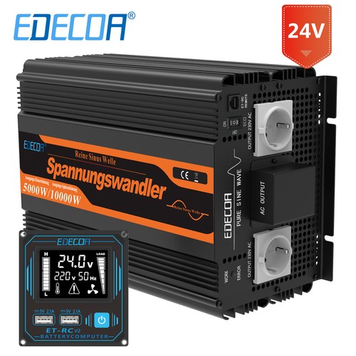 Edecoa inverter 24v 220v - inverter,