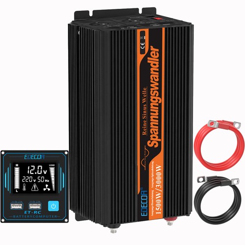 Edecoa inverter 12v 220v - 220v, onda