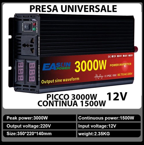 Inverter onda sinusoidale - inverter,
