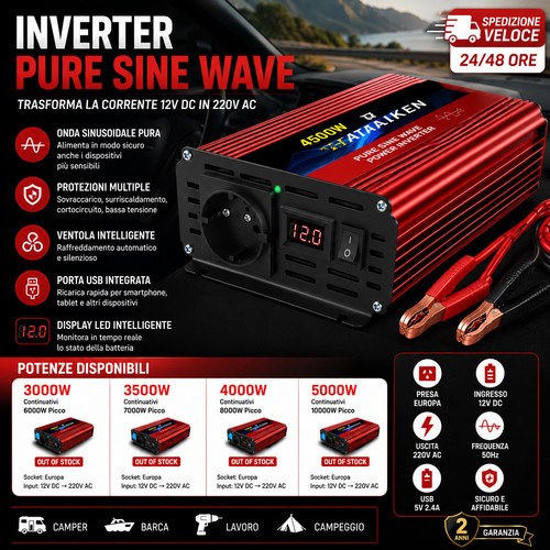 Inverter 12v 220v - inverter,